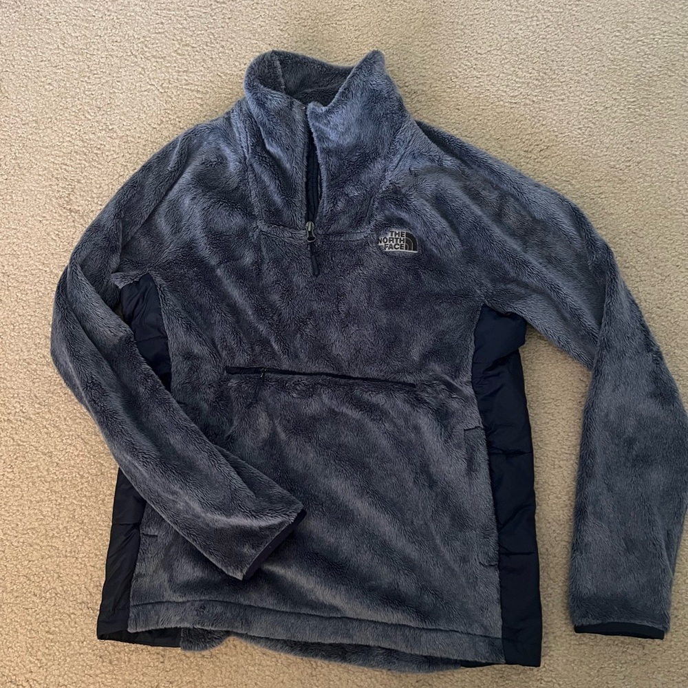 The North Face Blue/Gray Fleece Jacket